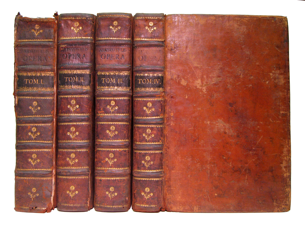 ARISTOTLE Opera omnia 4 vols 1654
